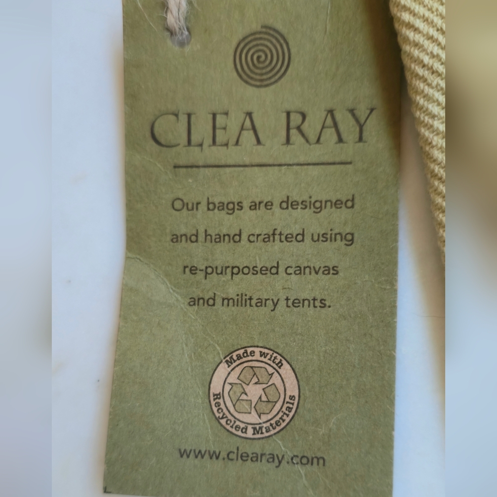 NWT CLEA RAY Large Paris TOTE - Picture 4 of 16